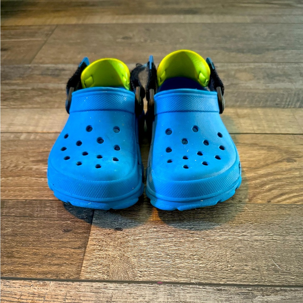 Crocs for Toddler Boy, All Terrain Style, Blue, Size 10